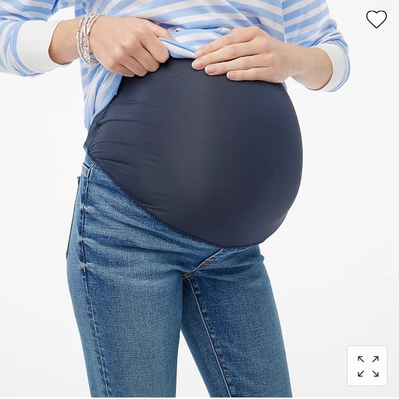 J. Crew Maternity Jeans Overbelly Prego pants - Picture 2 of 9